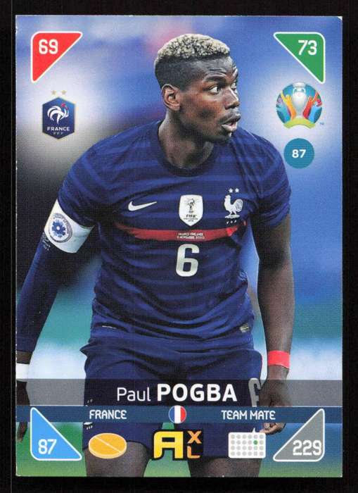 Panini UEFA Euro 2020 / XL Adrenalyn - France - Paul Pogba