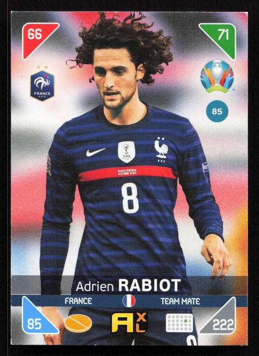 Panini UEFA Euro 2020 / XL Adrenalyn - France - Adrien Rabiot
