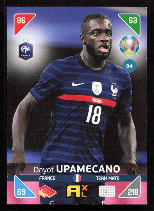 Panini UEFA Euro 2020 / XL Adrenalyn - France - Dayot Upamecano