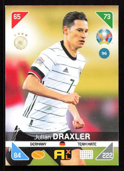 Panini UEFA Euro 2020 / XL Adrenalyn - Germany - Julian Draxler