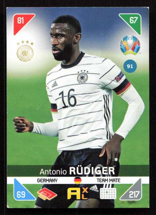 Panini UEFA Euro 2020 / XL Adrenalyn - Germany - Antonio Rudiger