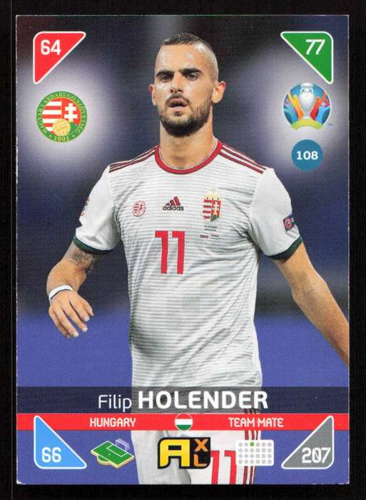 Panini UEFA Euro 2020 / XL Adrenalyn - Hungary - Filip Holender