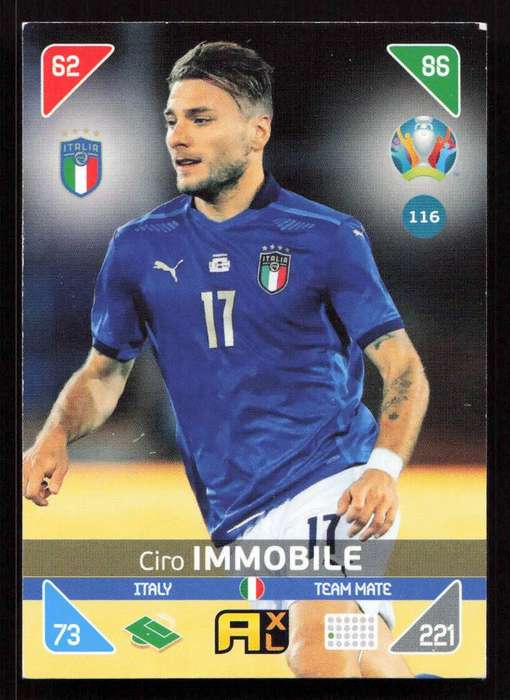 Panini UEFA Euro 2020 / XL Adrenalyn - Italy - Ciro Immobile
