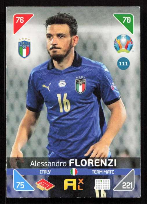 Panini UEFA Euro 2020 / XL Adrenalyn - Italy - Alessandro Florenzi