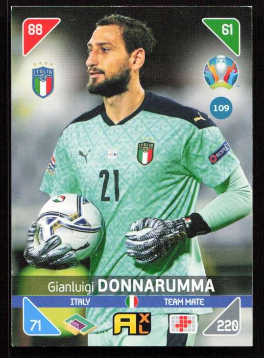 Panini UEFA Euro 2020 / XL Adrenalyn - Italy - Gianluigi Donnarumma