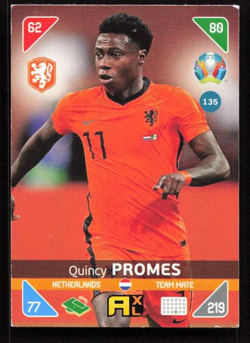 Panini UEFA Euro 2020 / XL Adrenalyn - Netherlands - Quincy Promes