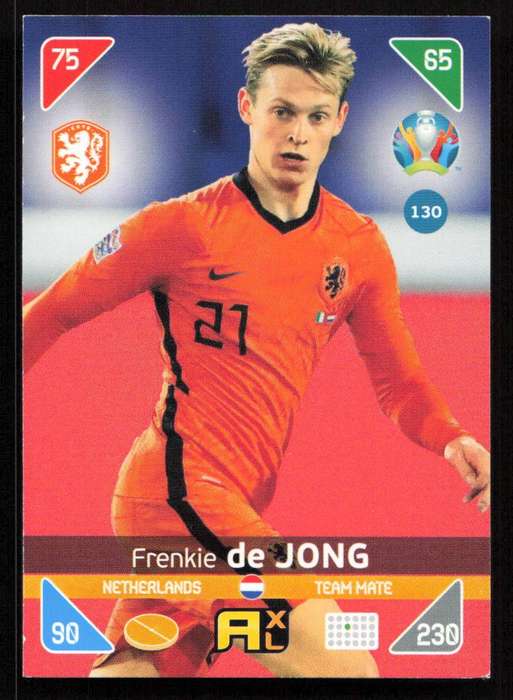 Panini UEFA Euro 2020 / XL Adrenalyn - Netherlands - Frenkie de Jong