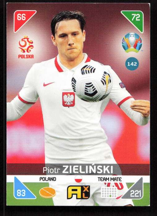 Panini UEFA Euro 2020 / XL Adrenalyn - Poland - Piotr Zielinski