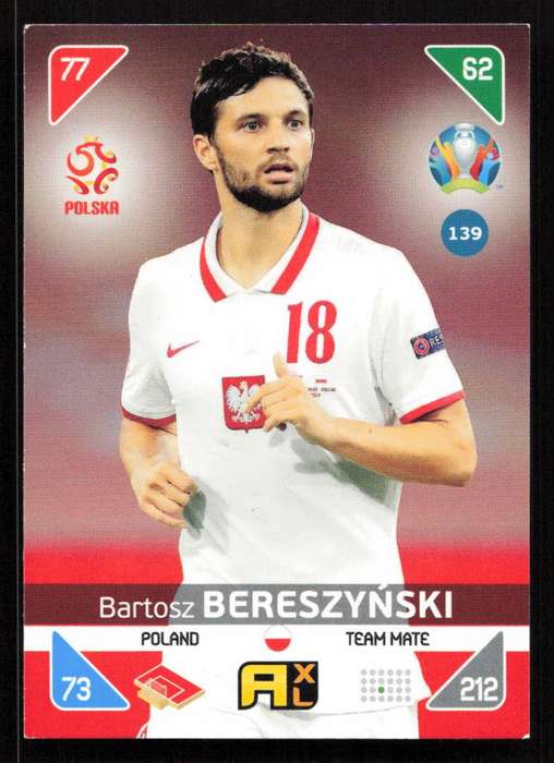 Panini UEFA Euro 2020 / XL Adrenalyn - Poland - Bartosz Bereszynski