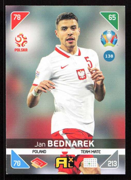Panini UEFA Euro 2020 / XL Adrenalyn - Poland - Jan Bednarek