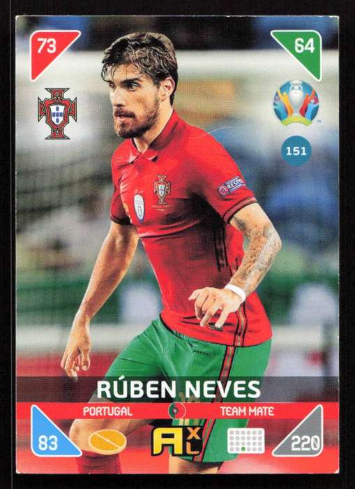Panini UEFA Euro 2020 / XL Adrenalyn - Portugal - Ruben Neves