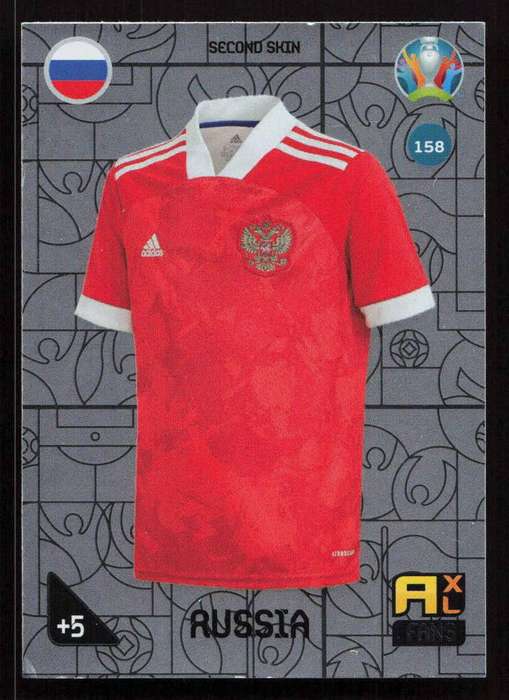 Panini UEFA Euro 2020 / XL Adrenalyn - Russia - Second Skin