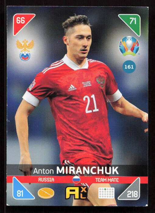 Panini UEFA Euro 2020 / XL Adrenalyn - Russia - Anton Miranchuk