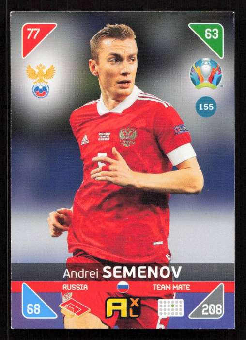 Panini UEFA Euro 2020 / XL Adrenalyn - Russia - Andrei Semenov