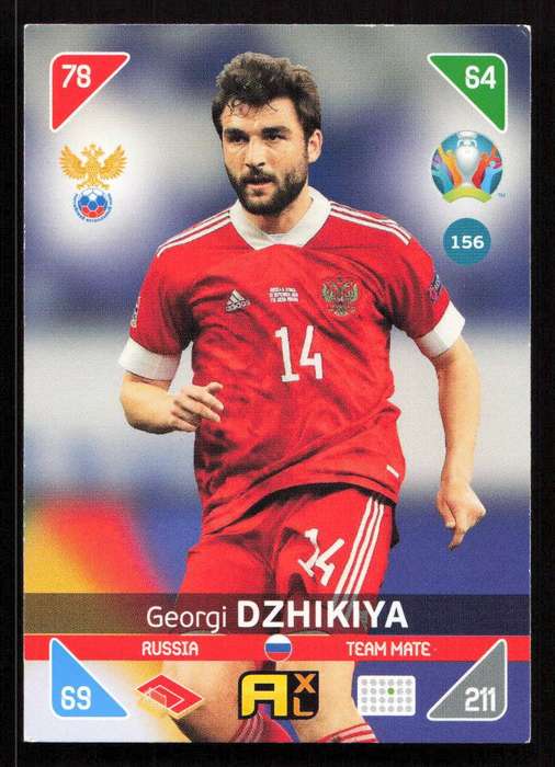 Panini UEFA Euro 2020 / XL Adrenalyn - Russia - Georgi Dzhikiya