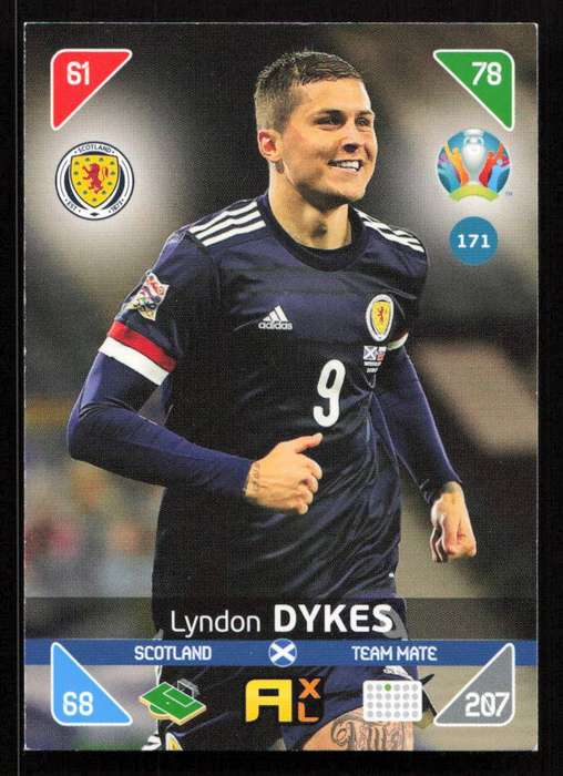 Panini UEFA Euro 2020 / XL Adrenalyn - Scotland - Lyndon Dykes