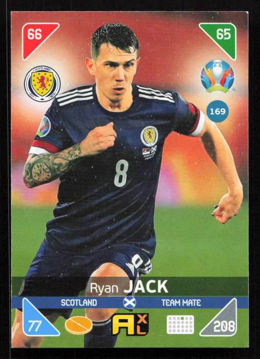 Panini UEFA Euro 2020 / XL Adrenalyn - Scotland - Ryan Jack