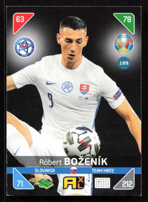Panini UEFA Euro 2020 / XL Adrenalyn - Slovakia - Robert Bozenik