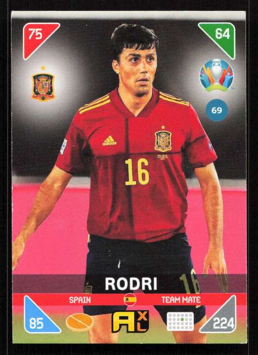 Panini UEFA Euro 2020 / XL Adrenalyn - Spain - Rodri