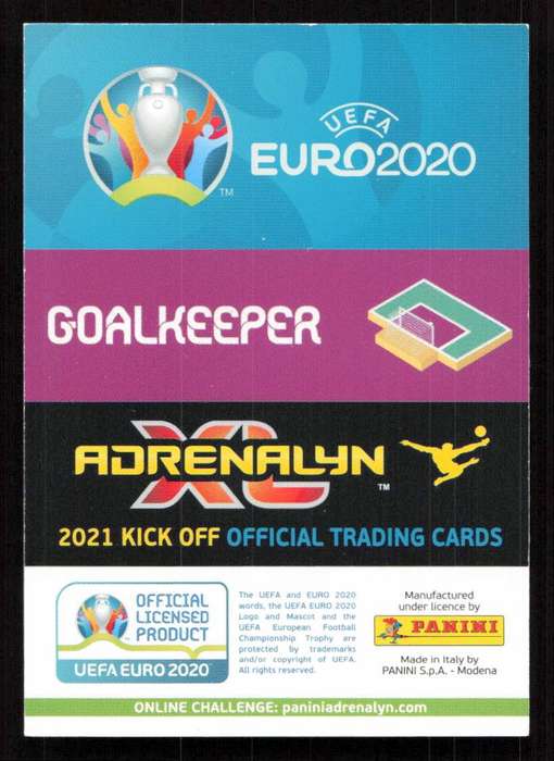 Panini UEFA Euro 2020 / XL Adrenalyn - Spain - David De Gea