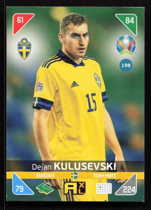 Panini UEFA Euro 2020 / XL Adrenalyn - Sweden - Dejan Kulusevski