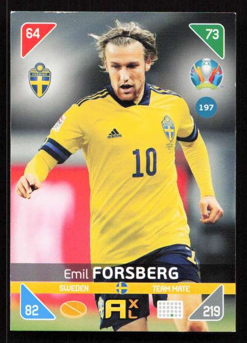Panini UEFA Euro 2020 / XL Adrenalyn - Sweden - Emil Forsberg