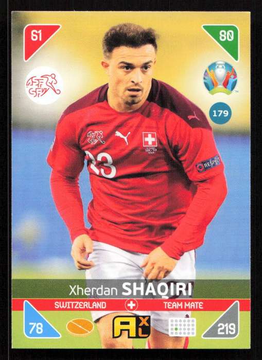Panini UEFA Euro 2020 / XL Adrenalyn - Switzerland - Xherdan Shaqiri