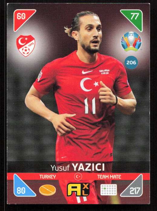 Panini UEFA Euro 2020 / XL Adrenalyn - Turkey - Yusuf Yzici