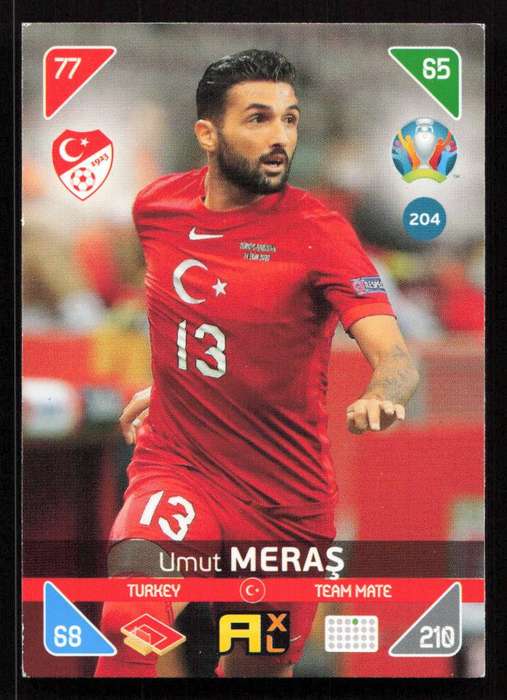 Panini UEFA Euro 2020 / XL Adrenalyn - Turkey - Umut Meras