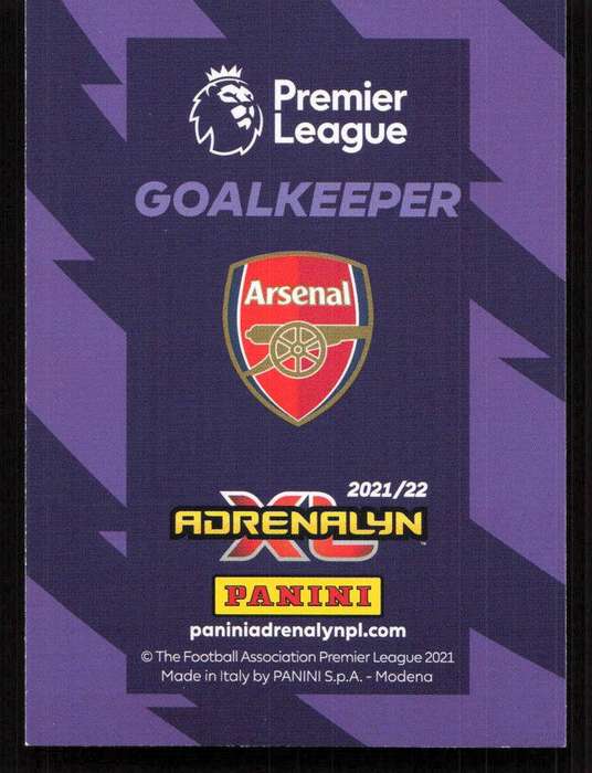 Panini Premier League 2021/22 / XL Adrenalyn - Arsenal - Bernd Leno Top Keeper