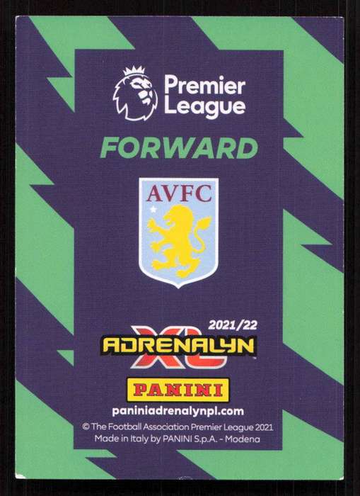 Panini Premier League 2021/22 / XL Adrenalyn - AVFC - Keinan Davis