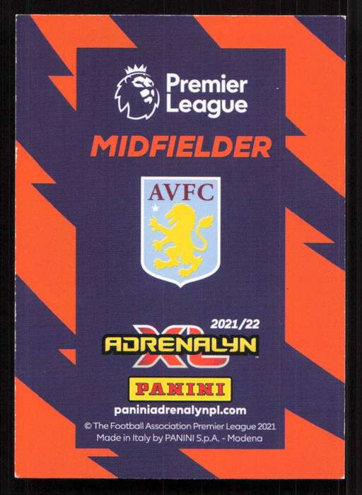 Panini Premier League 2021/22 / XL Adrenalyn - AVFC - Jack Grealish Fire