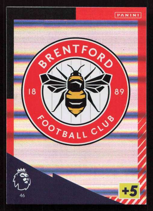 Panini Premier League 2021/22 / XL Adrenalyn - Brentford - Brentford Football Club