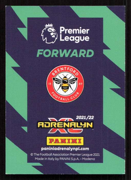 Panini Premier League 2021/22 / XL Adrenalyn - Brentford - Marcus Forss