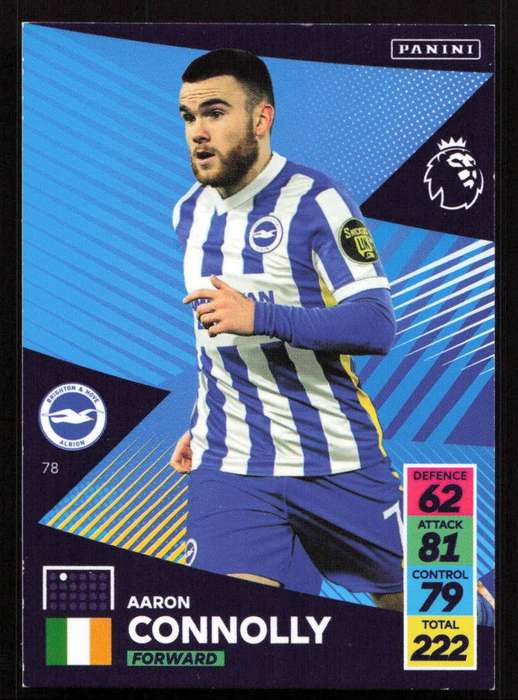 Panini Premier League 2021/22 / XL Adrenalyn - Brighton & Hove Albion - Aaron Connolly