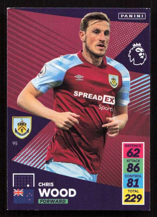 Panini Premier League 2021/22 / XL Adrenalyn - Burnley - Chris Wood