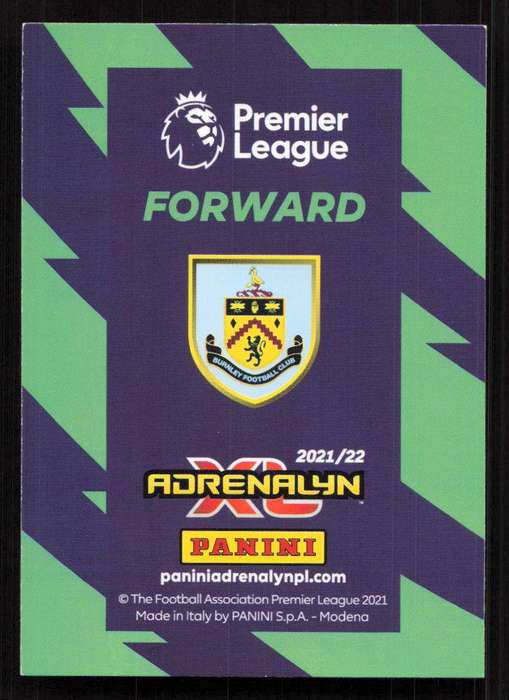 Panini Premier League 2021/22 / XL Adrenalyn - Burnley - Chris Wood
