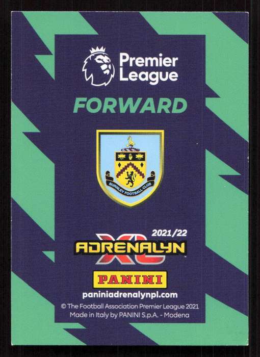 Panini Premier League 2021/22 / XL Adrenalyn - Burnley - Chris Wood Elite