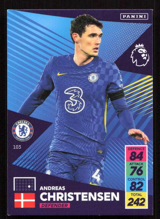 Panini Premier League 2021/22 / XL Adrenalyn - Chelsea - Andreas Christensen