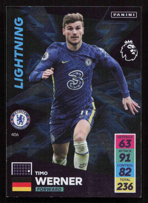 Panini Premier League 2021/22 / XL Adrenalyn - Chelsea - Timo Werner