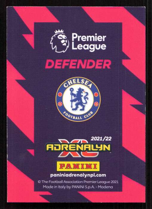 Panini Premier League 2021/22 / XL Adrenalyn - Chelsea - Reece James