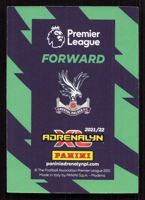 Panini Premier League 2021/22 / XL Adrenalyn - Crystal Palace - Wilfried Zaha