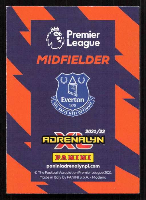 Panini Premier League 2021/22 / XL Adrenalyn - Everton - Andre Gomes