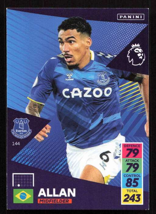 Panini Premier League 2021/22 / XL Adrenalyn - Everton - Allan