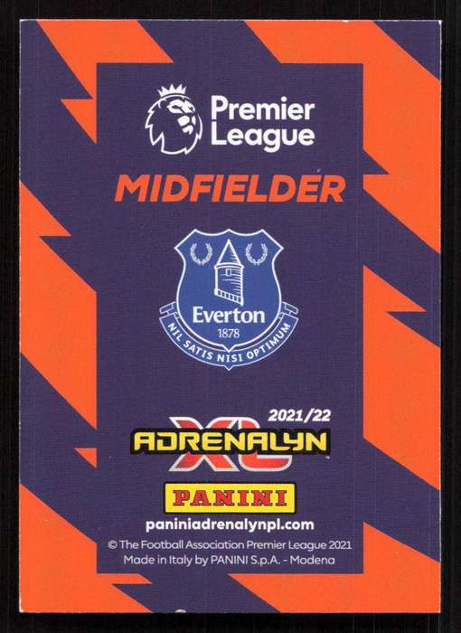 Panini Premier League 2021/22 / XL Adrenalyn - Everton - Allan