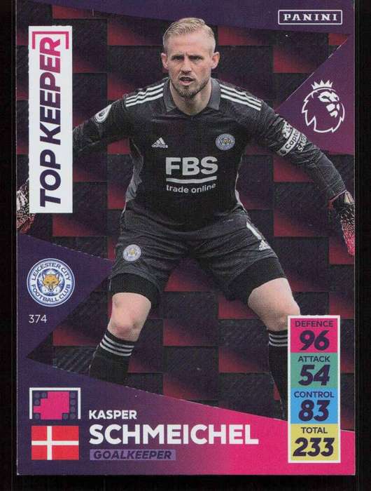 Panini Premier League 2021/22 / XL Adrenalyn - Leicester City - Kasper Schmeichel