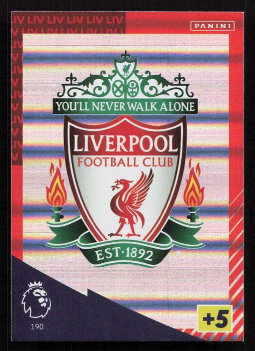 Panini Premier League 2021/22 / XL Adrenalyn - Liverpool - Liverpool Football Club Bonus