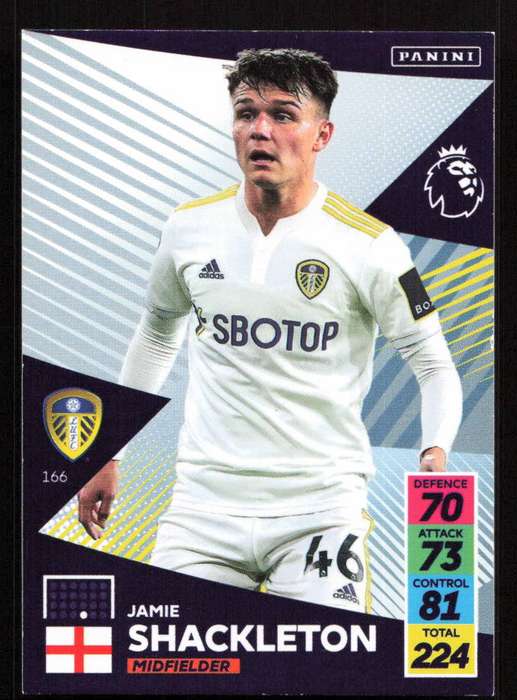 Panini Premier League 2021/22 / XL Adrenalyn - LUFC - Jamie Shackleton