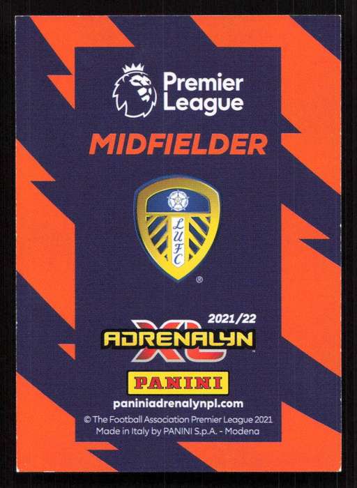 Panini Premier League 2021/22 / XL Adrenalyn - LUFC - Jamie Shackleton