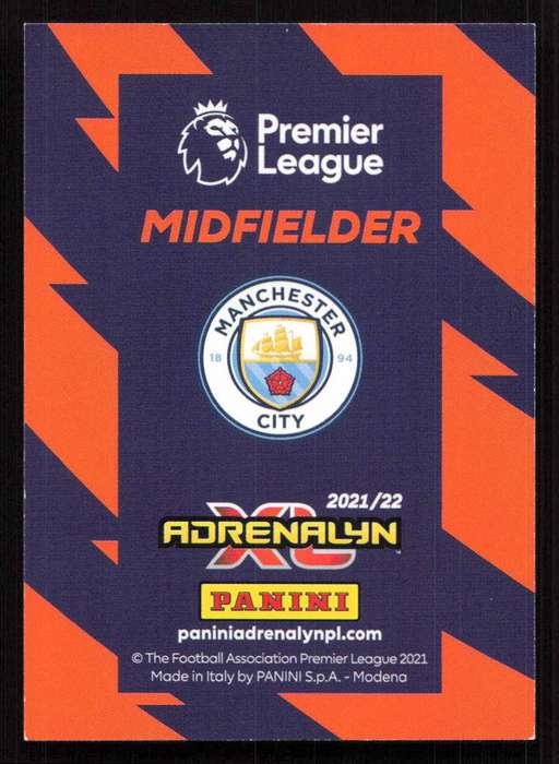 Panini Premier League 2021/22 / XL Adrenalyn - Manchester City - Riyad Mahrez